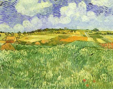 Plain Near Auvers, Vincent Van Gogh